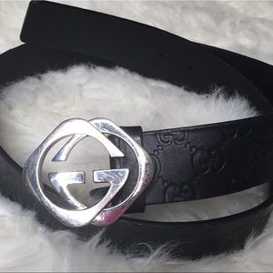 Gucci Leather Belt Size 28/30